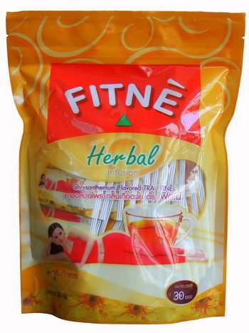 Fitne Infusion Minceur Herbal à Base de feuilles de Chrysanthème 30 sachets | Laxatif + réduit appétit