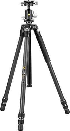 Vanguard Veo 3 263CB - Trípode Fibra Carbono rótula Bola Doble Eje