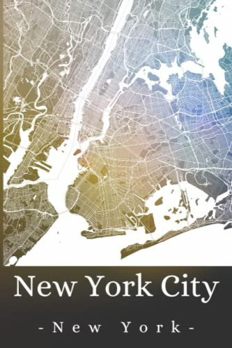 New York City New York: Your city, your region, your home! | Composition Notebook 6x9 plaid 120 pages