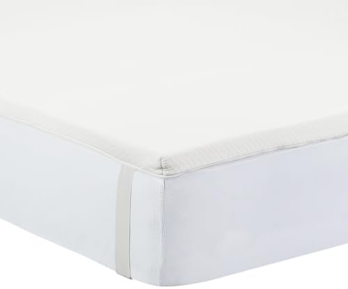 Pikolin Home - Topper Viscoelástico Dermo 150x190, Aloe Vera, Transpirable, Pieles Sensibles, Funda Lavable, Sobrecolchón, Cubrecolchón, Colchoncillo