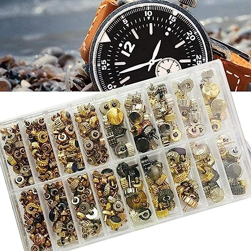 Mango de cabeza de reloj, mantenimiento de corona, multiespecificación, en caja, precisión, impermeable, accesorios de repuesto