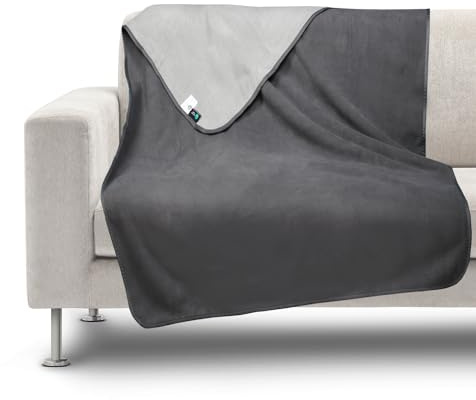 Manta Impermeable para Perros, Resistente a la orina, Manta para Mascotas para sofá Cama, Perros pequeños, medianos, Gatos, Protector de Asiento de Coche, Resistente a líquidos, Lavable, 125x75cm