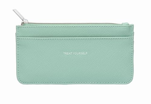 Estella Bartlett Spearmint Faux Leather Long Card Purse