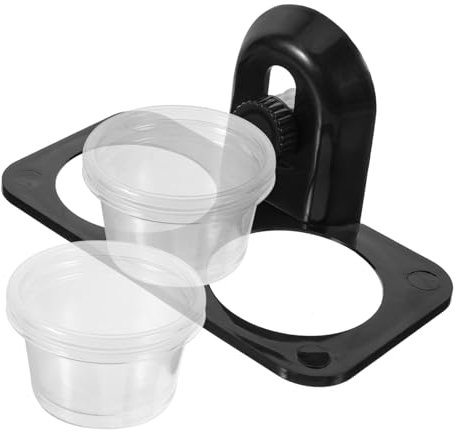 INOOMP 2stücke Reptil Futter Und Wasserbehälter Mit Schraubenkonstruktion Für Echsen Schildkröten Und Skorpione Langlebig Stabil Platzsparend Und Installieren