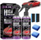 3 in 1 High Protection Quick Coating Spray - Ceramic Coating & Plastic Parts Refurbish Agent - Quick Coat Car Wax Polish Spray