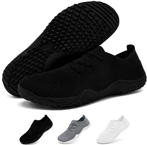 CMZSMM Basket Femme Barefoot Chaussure Sneakers Sport Tennis Running Basquette RandonnéE Marche Salle Confortable AntidéRapante Fitness LéGèRes Respirantes Casual Fashion