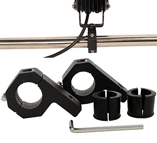House Tuning Bar Clamps 3/4 inch, Light Mount Brackets for 0.75 (19mm) Tube Clamp (Pack of 2)