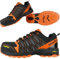 Goodyear 15363WT S1P/SRA/HRO Herren Metallfreie Zehen- und Zwischensohlen-Sicherheitstrainer aus Verbundwerkstoff, 15363WT - Schwarz/Orange, 36 EU