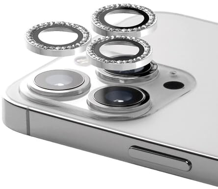 CASETiFY Camera Lens Gem [Easy Application] for iPhone 14 Pro/iPhone 14 Pro Max - Silver