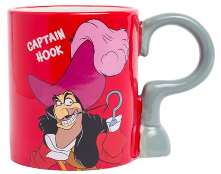 Half Moon Bay Peter Pan Mug | Disney Mug & Disney Gifts | Coffee Mug & Tea Mug | Peter Pan & Disney Gifts for Women | Tinkerbell Gifts & Peter Pan Gifts | Coffee Cup & Coffee Mugs | Captain Hook