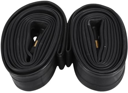 Krytavo Camera d'Aria Bici 700X35C/38C/40C/43C con Valvola Schrader 48Mm, 2 Pezzi di Camera d'Aria Bici per Bicicletta da Strada 700C