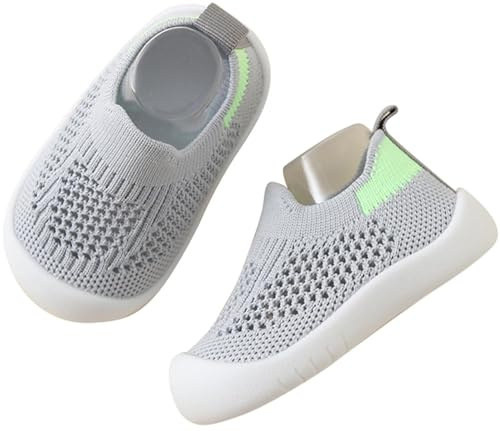Zapatos Primeros Pasos Bebé Niño Niña Zapatillas Infantil Calzado Bebé Transpirables con Suela Goma Antideslizante
