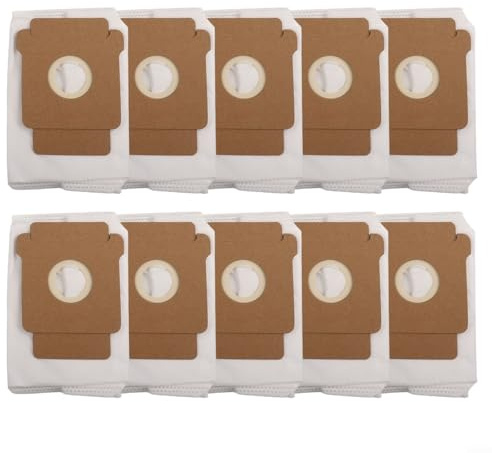Sacchetti per aspirapolvere robot per Roomba serie 105 405 505 705 compatibili con Combo Essential per VAC 2 base vuota automatica capacità 3L (confezione da 10)