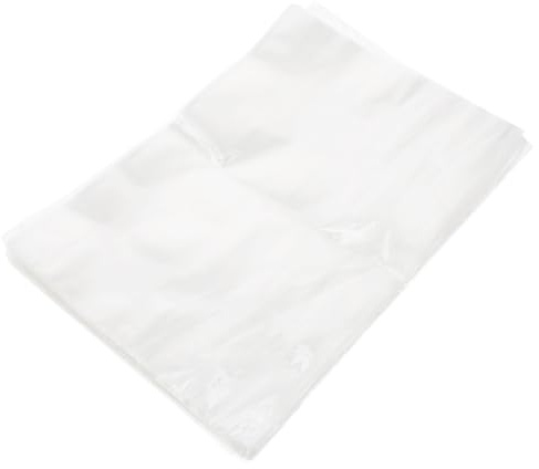 GLEAVI Sachets Thermorétractables en Pvc Transparents 25x18 Cm, Lot de 100 Paquet D'emballage sous Film Rétractable, Film Chaleur pour Emballage Hermétique et Stockage Polyvalent
