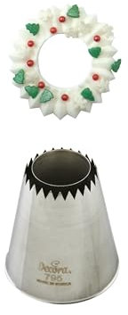 DECORA, 0263444 Cornetto Blisterato Sultane Chiuso, Cornetto in Acciaio senza Saldature, Da Utilizzare senza Adattore, Confezionato Singolarmente in Blister