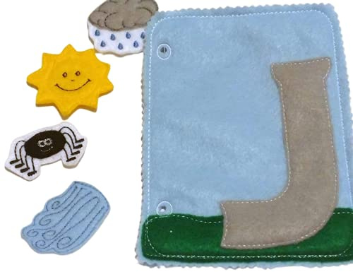 Itsy Bitsy Spider Quiet Book Page - QB125