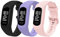3 pezzi compatibili con Garmin Vivosmart 5 bande per donne e uomini, in silicone regolabile, ricambio per orologio Garmin Smart 5/Vivosmart 5 SmartWatch