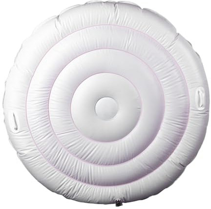 Hot Tub Bladder Cover, 4.5ft Inflatable Hot Tub Cover PVC Round Universal Rapid Inflation Insulated Hot Tub Lid for Outdoor Inflatable Hot Tub