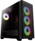 GAMDIAS Athena M3 ATX Boîtier PC Mid Tower 4 x 120 mm ARGB PWM Ventilateur avec concentrateur, Maille de Flux d'air Avant, Panneau latéral en Verre trempé sans Outils, MB Sync Ready, Noir