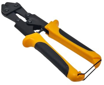 FAST WORLD SHOPPING ® Tronzadora manual 8 pulgadas Alicates para cortar triturar chapas Pernos Tornillos Pernos Tornillos Cables Tenaza De Corte Tijeras Mango Ergonómico