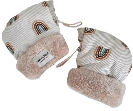 ROYJJ Manchons de guidon de scooter confortables et polyvalents pour enfants, gants d'hiver multi-usages pour enfants