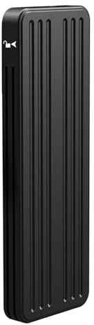 HEEZOU Carcasa de disco sólido con opción de cifrado estándar/huella dactilar, USB 3.2, transferencia de 10 Gbps, fácil instalación