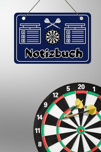 Darts Notizbuch Dart Sport Taschenbuch Dartliga Buch Steeldart Notizheft Turnier Schreibheft Softdart Wurftechnik Training Übungsheft Events ... Bullet Journal Dartpfeile Fotoalbum 02B32