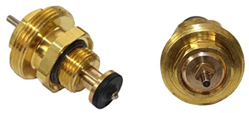 Zewotherm 3/8 Messing Thermostatventil Ventileinsatz Regulierventil, 320007