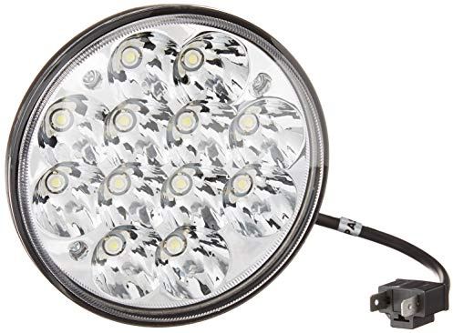 Handxen 5-3/4″ LED Spot Light Sealed Beam — H5001 PAR46 Plug & Play Upgrade Replacement for Spotlight Housing, 36W 4000LM Super Bright, 12V/24V Waterproof, Fits Truck SUV Boat Marine (1 Pc)