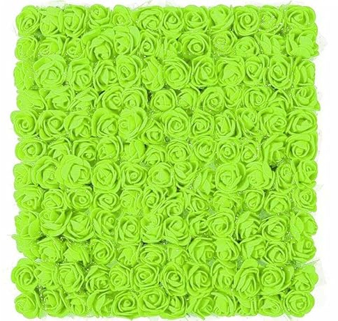 EliteKoopers 144Pcs Mini Artificial Flowers Foam Rose Heads For Home Wedding Party Decor Bouquet