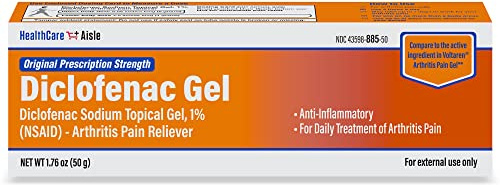HealthCareAisle Diclofenac Gel, 1%, 50 g