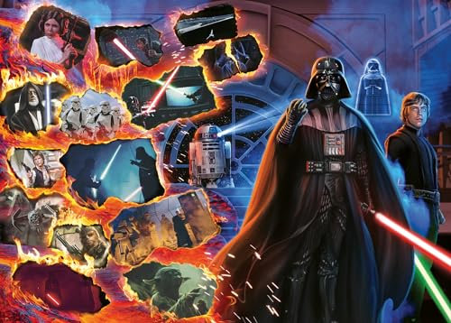 Ravensburger - Puzzle Star Wars Villainous Dark Vador pour Adultes, 1000 Pièces à Encadrer, 70 x 50 cm