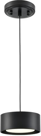 AXILAND LED Black Pendant Lights Fixture Mini Pendant Lights for Kitchen Island Over Sink Bedroom Bathroom Dining Room
