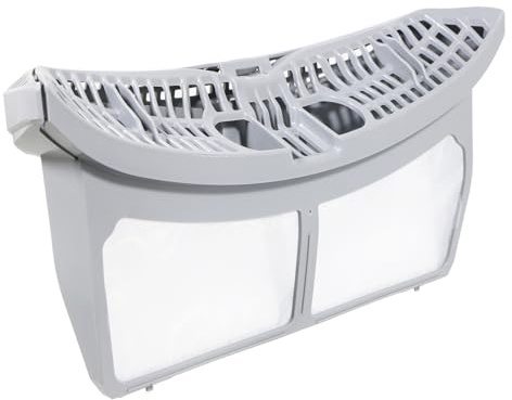 SPARES2GO Lint Fluff Filter Mesh Screen Cage for Grundig Tumble Dryer (2975680300)