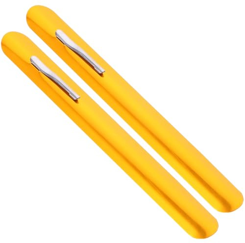 BESPORTBLE 2pcs Stainless Steel Crumb Scraper Crumb Sweeper for Dining Table and Countertop Cleaning Bread Cleaner with Clip for Servers Waiters Restaurant and Home Use