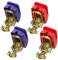 AUTOUTLET 2 Pairs(4 PCS) Quick Release Battery Terminals Clamps Car Caravan Motorhome Terminal