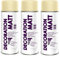 Fahrzeugteile Hoffmann 3er Sparpack DC Lackspray matt 400ml nach RAL freie Farbauswahl (3 Dosen in hellelfenbein MATT RAL 1015)