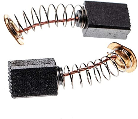 vhbw 2x Balais de charbon pour moteur 6 x 9 x 12mm compatible avec Makita 9528NB, 9528PB, 9910, 9911, IN 1601, JN1601 outil électrique