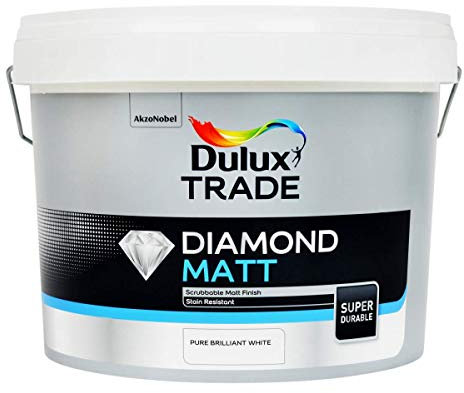 Dulux Diamond Matt (Pure Brilliant White)-10 L