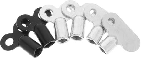 BAZEITFLOW 6piezas Llaves De Radiador Para Ventilación De Aire Juego De Llaves Para Válvulas De Radiador Herramienta De Desagüe Para Sistemas De Calefacción y Radiadores Antiguos