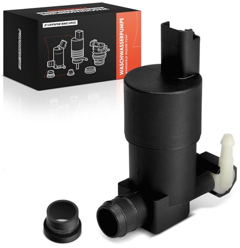 Frankberg Pompa lavavetri pompa del liquido lavavetri pompa per la | Compatibile con: Almera Tino V10, NP300 Navara D40, Micra IV K13K K13KK, Qashqai II SUV J11 J11, Qashqai +2 I J10 NJ10