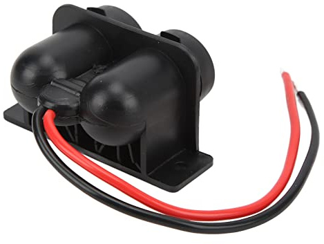 KIMISS Enchufe de Encendedor de Cigarrillos de Doble Orificio para Coche, Camión Marino, 12V, 120W, con Cable de 20cm, Salida de 10A