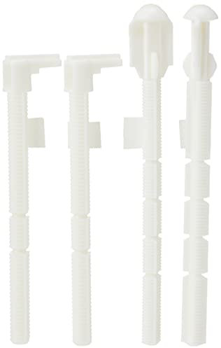 GEBERIT Telaio di fissaggio senza attrezzi per lavello UP UP320, Maniglia per Lavabo in Alluminio Verniciato, 14.5 cm x 1 cm x 2.75 cm, Bianco