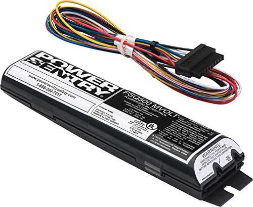 Power Sentry Emergency Battery Back Up, Long Compact and T8 Compatible Fluorescent Ballast with 550 Lumen Output, 90 Minute Emergency Operation, UL Listed (PSQ500QD MVOLT M12)