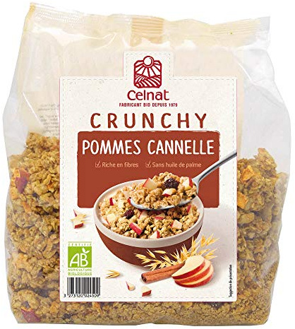Celnat - Crunchy Pomme Cannelle 500G