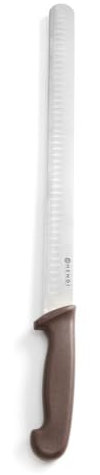 HENDI 842966 Coltello per Prosciutto/Salmone, 490mm, brown