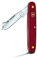 Victorinox, Budding Knife Combi S, Swiss Army Pocket Knife, Small, Garden, Multi Tool, Blade, pointed tip, Bark lifter, Red