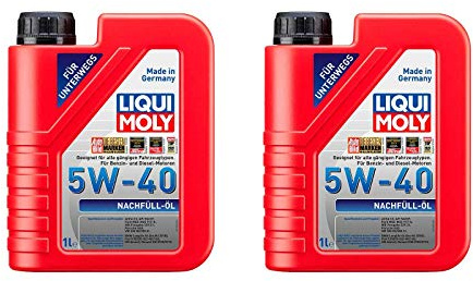 2X Original Liqui Moly 1L Nachfüll-Öl 5W-40 Motoröl Motorenöl Motoroil Oil 1305