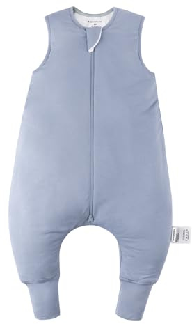 BubblePanda Rayon Made from Bamboo Toddler Sleep Sack with Feet 24-36 Months 0.5 Tog Ultra Soft Toddler Sleeping Sack 2t-3t Baby Sleep Bag Walker Wearable Blanket with Legs 2-Way Zipper Lightweight