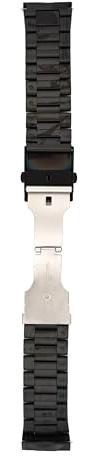 Diesel Montres pour Hommes 26mm, Acier Inoxydable Noir, Bande de Rechange Originale pour DZ4309